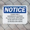 Signmission Class 1 Div 2 Hazardous Location All Electrical OSHA Notice Sign, Plastic, 14in W x 10in L, 2PK OS-2PACK-NS-P-1014-L-10598 - alternate 4